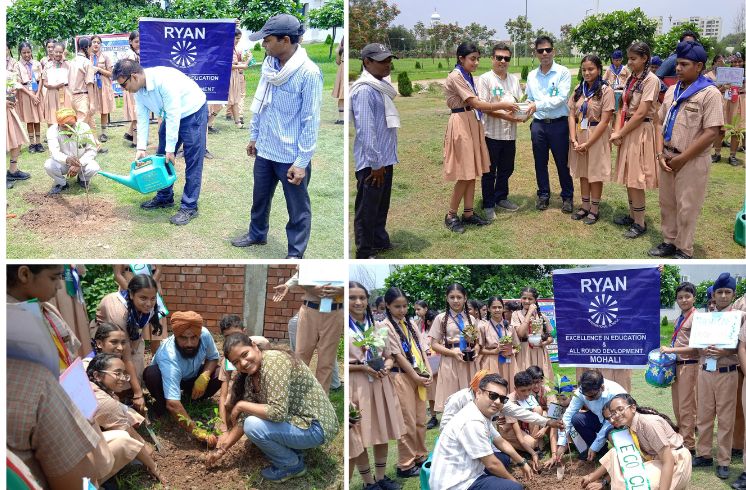 Latest update: Tree plantation drive at INST Mohali