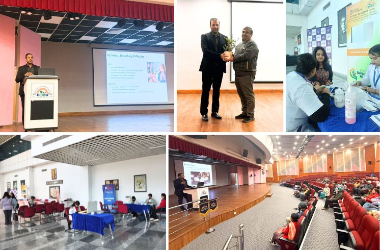 Latest update: Organising Helath Camp and lecture-cum-interactive session 2026